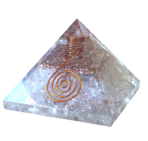 Orgonitpyramide Bergkristall