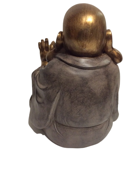 Happy Buddha Lucky Buddha  aus Polyresin 33cm x25 cm
